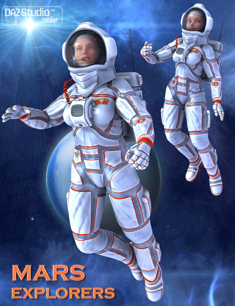 Mars Explorers For Genesis 2 Female S 宇宙服 Dazカテゴリ一覧