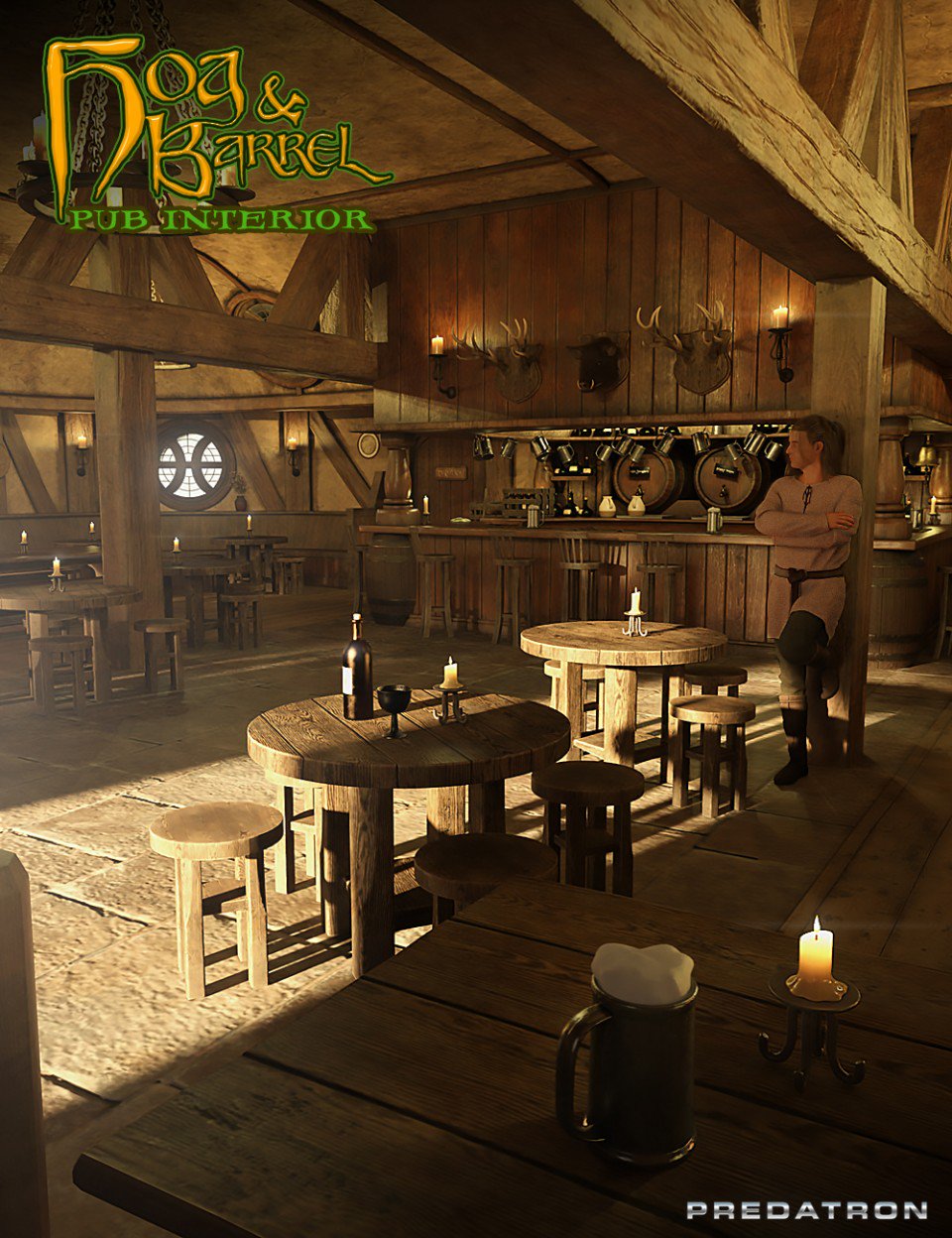 酒樽が並ぶ 豪華バーカウンターの中世酒場 Hog And Barrel Pub Interior Dazカテゴリ一覧