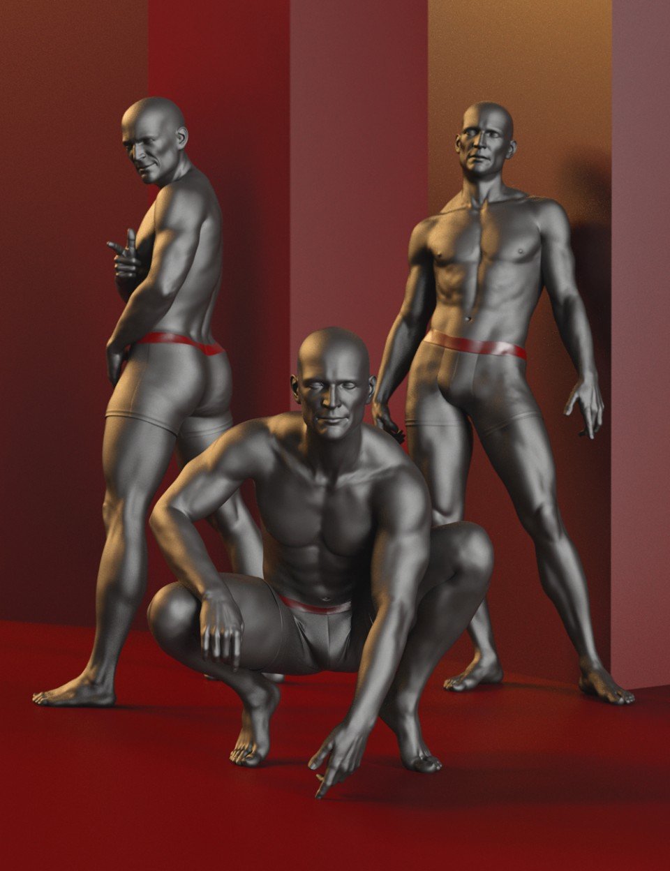 男性のグラビアポーズ３０種 Virile Poses For Genesis 8 Male Dazカテゴリ一覧