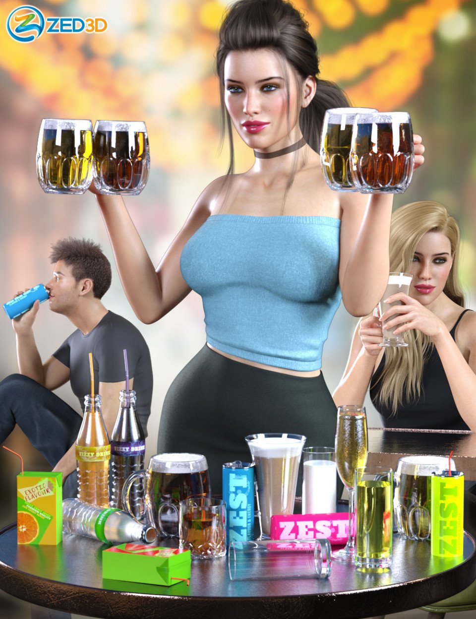 飲み会の飲み物と 飲むポーズ Z Drinks Aplenty Props And Poses For Genesis 8 Dazカテゴリ一覧