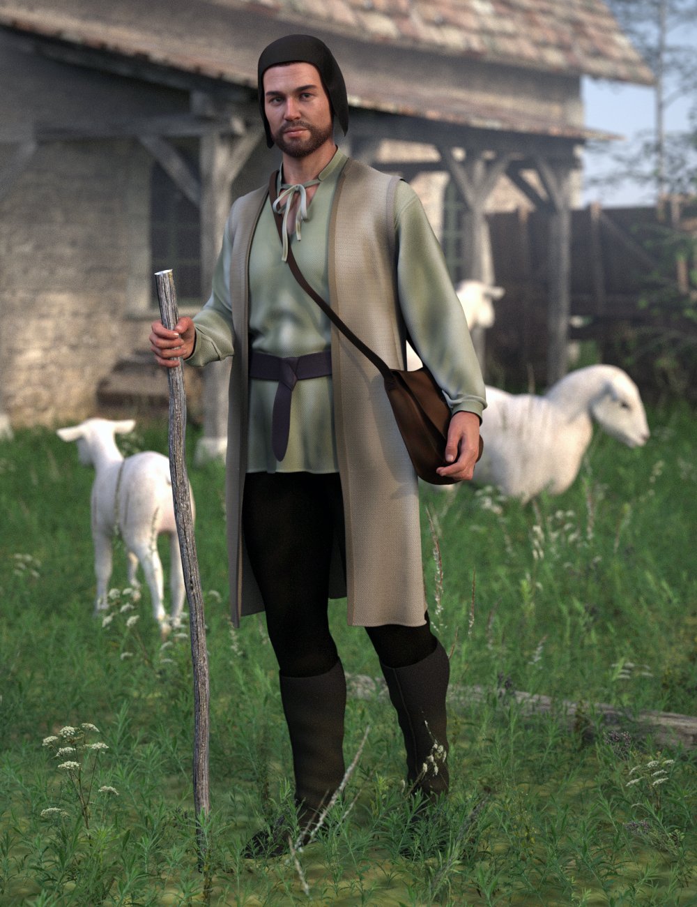 Dforce服 中世欧州の農民服 Dforce Medieval Peasant For Genesis 8 Males Dazカテゴリ一覧